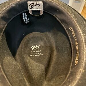Bailey Black LiteFelt Hat